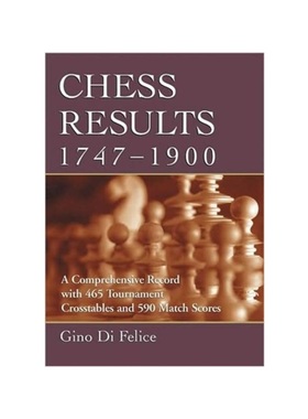 按需印刷Chess Results, 1747-1900[9780786445769]