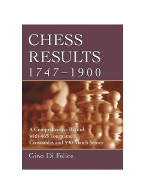 按需印刷Chess Results, 1747-1900[9780786445769]