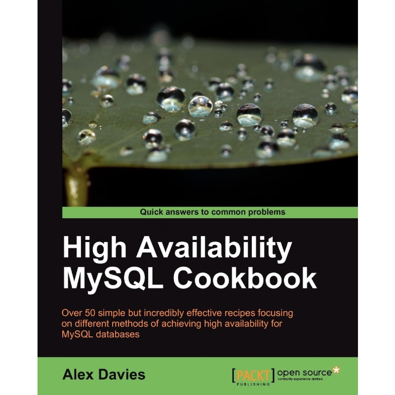 按需印刷High Availability MySQL Cookbook[9781847199942]