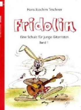 预订【德语】 Fridolin. Bd.1:Eine Schule für junge Gitarristen. Band 1 ohne CD