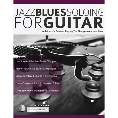 按需印刷Jazz Blues Soloing for Guitar[9781789330410]