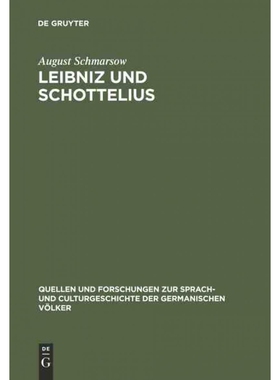 按需印刷DEG Leibniz und Schottelius[9783111251547]