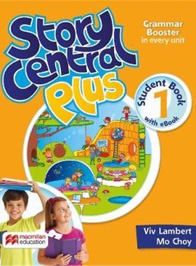 现货 Story Central Plus Level 1 Student Book with Reader, Student eBook, Reader eBook, and CLIL eBook