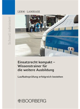 预订【德语】Einsatzrecht kompakt - Wissenstrainer fUr die weitere Ausbildung