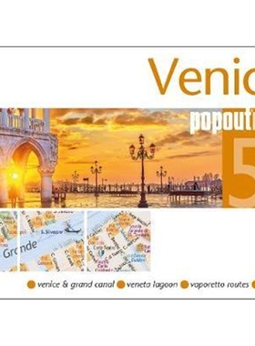 预订Venice PopOut Map