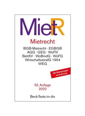 预订【德语】Mietrecht: