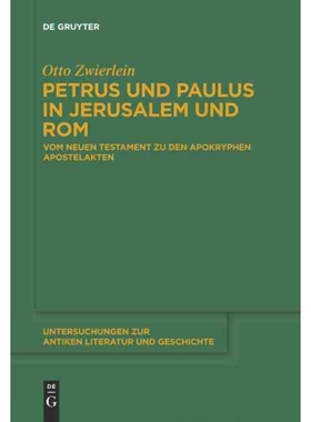 按需印刷DEG Petrus und Paulus in Jerusalem und Rom[9783110303315]