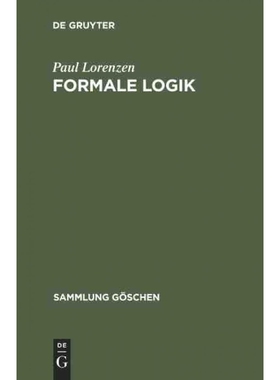 按需印刷DEG Formale Logik[9783111318530]