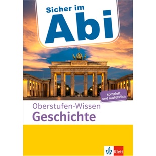 Oberstufen Klett 9783129496718 Geschichte Wissen Abi Sicher 德语 预订