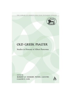 9780567332066 按需印刷The Psalter Greek Old