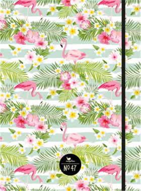 预订【德语】 Notizbuch No. 47 - Flamingos[4280000943651]