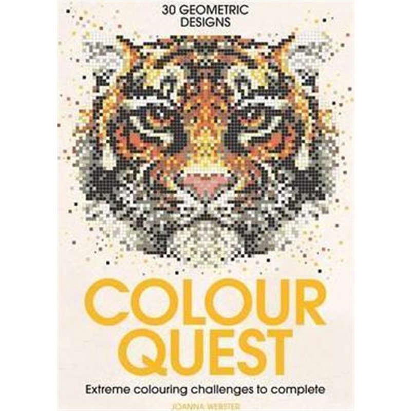 预订Colour Quest:Extreme Colouring Challenges to Complete