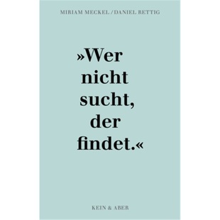 nicht sucht der 预订 9783036957876 Wer findet 德语