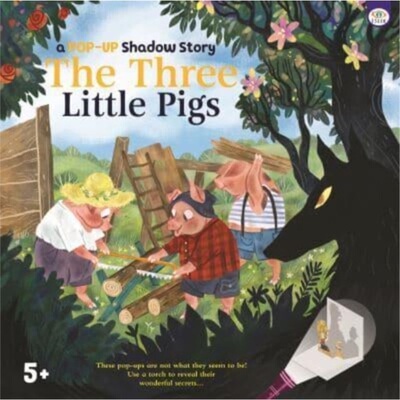 预订Pop Up Shadow Story Three Little Pigs[9781915458810]