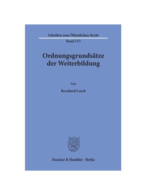 预订【德语】Ordnungsgrunds?tze der Weiterbildung.:
