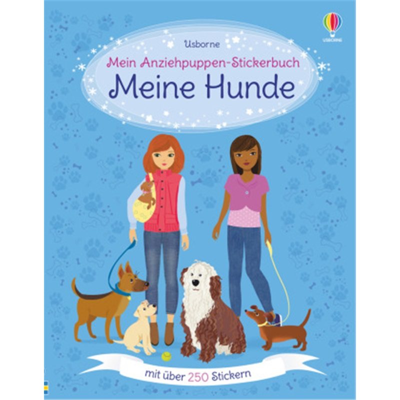 预订不退不换德语 Mein Anziehpuppen-Stickerbuch: Meine Hunde[9781789410921]