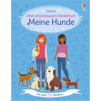 预订【德语】 Mein Anziehpuppen-Stickerbuch: Meine Hunde[9781789410921]