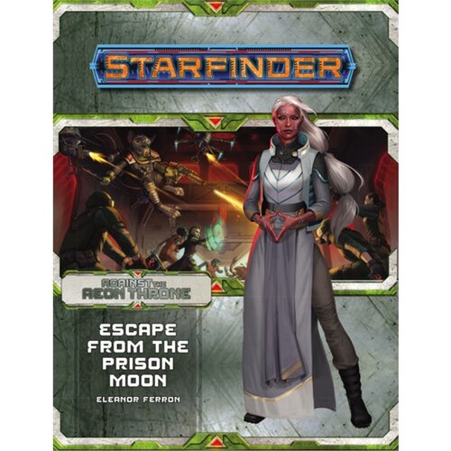 预订不退不换Starfinder Adventure Path: Escape from the Prison Moon (Against the Aeon Throne [9781640780675]