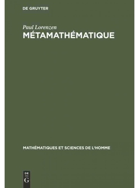 按需印刷DEG Métamathématique[9783112305997]