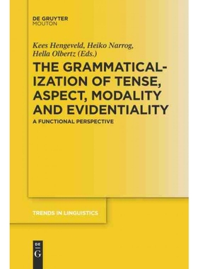 按需印刷DGYT The Grammaticalization of Tense, Aspect, Modality and Evidentiality[9783110655674]