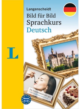 预订【德语】 Langenscheidt Sprachkurs Bild für Bild Deutsch als Fremdsprache[9783125634954]