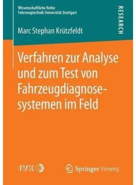 预订【德语】 Verfahren zur Analyse und zum Test von Fahrzeugdiagnosesystemen im Feld: