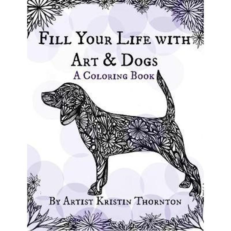 按需印刷fill your life with art and dogs[9781365812682]