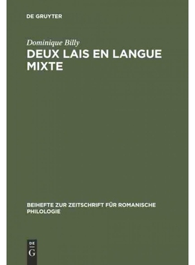 按需印刷DEG Deux lais en langue mixte[9783484522640]