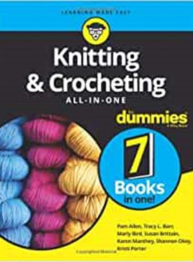 【按需印刷】 Knitting & Crocheting All-in-One For Dummies