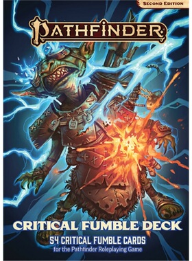预订Pathfinder Critical Fumble Deck [P2][9781640781900]