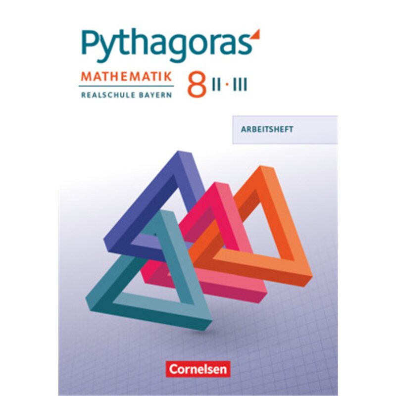 预订不退不换德语 Pythagoras - Realschule Bayern - 8. Jahrgangsstufe (WPF II/III)[9783060416530]
