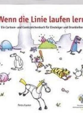 预订不退不换德语 Wenn die Linie laufen lernt:Ein Cartoon- und Comiczeichenbuch für Einsteiger und Dr