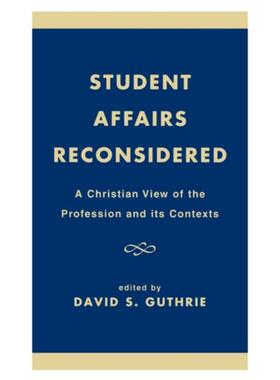 按需印刷不退不换Student Affairs Reconsidered[9780761807940]