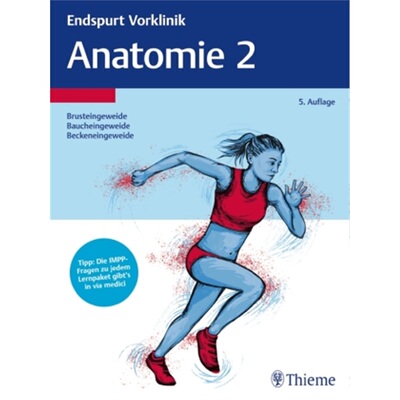 预订【德语】 Endspurt Vorklinik: Anatomie. Tl.2[9783132433618]