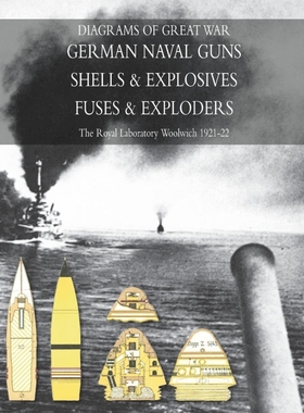 预订DIAGRAMS OF GREAT WAR GERMAN NAVAL GUNS - SHELLS & EXPLOSIVES - NAVAL FUSES & EXPLODERS