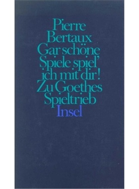 预订【德语】Gar schone Spiele spiel' ich mit dir![9783458145042]