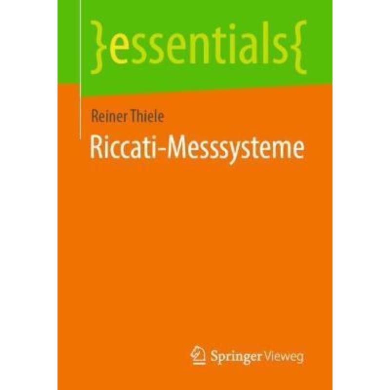 预订【德语】 Riccati-Messsysteme: