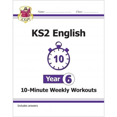 预订不退不换KS2 English 10-Minute Weekly Workouts - Year 6