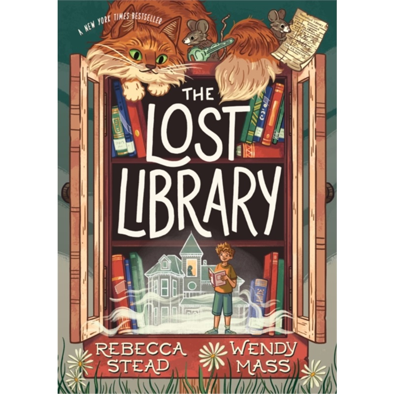 现货The Lost Library 平装  遗失的图书馆 英文原版  Rebecca Stead 当你到达我作者 丽贝卡·斯戴德 儿童文学