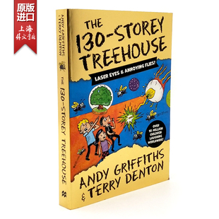 The 外文书店 疯狂树屋历险记 小屁孩树屋历险记 130层树屋故事 初级章节书 Storey 130 12岁 现货 Treehouse 英文原版
