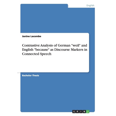 预订不退不换Contrastive Analysis of German 