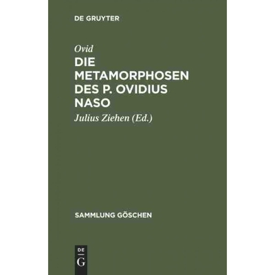 按需印刷不退不换DEG Die Metamorphosen des P. Ovidius Naso[9783111008400]