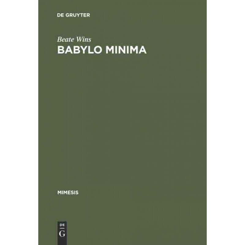 按需印刷不退不换DEG Babylo minima[9783484550285]