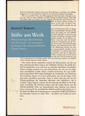 预订【德语】 Stifte am Werk:Phänomenologie, Epistemologi
