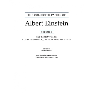 Volume Papers 9780691121246 English Einstein Albert Collected 按需印刷The