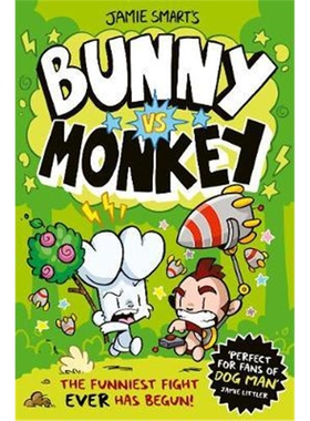 现货 Bunny vs Monkey 兔子大战猴子 Jamie Smart