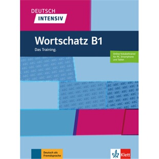 预订不退不换德语 Deutsch intensiv - Wortschatz B1[9783126750769]