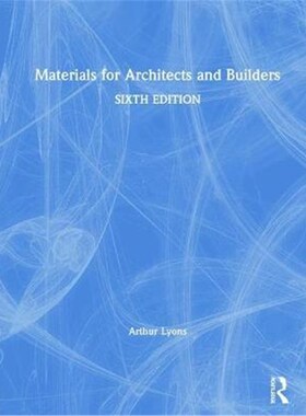 按需印刷不退不换Materials for Architects and Builders[9780815363385]