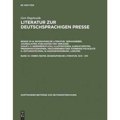 按需印刷不退不换DEG 149883?C160745. Biographische Literatur. Sco   Zw[9783598234835]