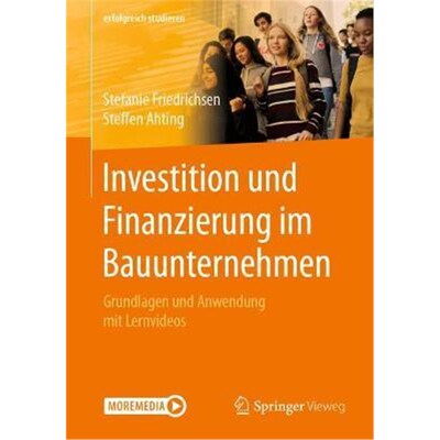 预订不退不换德语 Investition und Finanzierung im Bauunternehmen:Grundlagen und Anwendung mit Lernvideos
